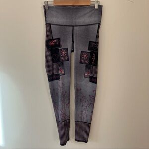 Niyama Sol Leggings Womens Sz. L Amelia Rose Ankle Yoga Active Athleisure